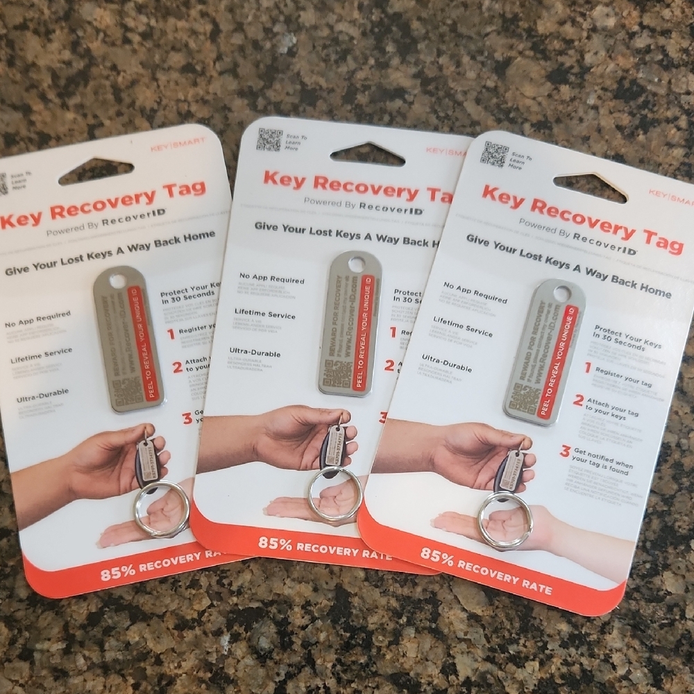 Key Recovery Tag by - Silver